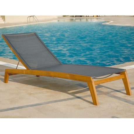 Barlow Tyrie Horizon Lounger with Pearl Sling