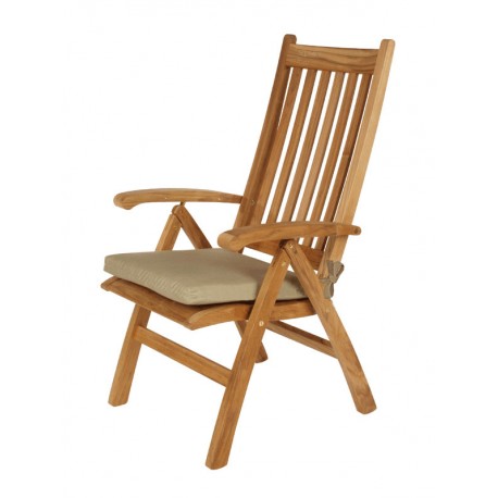 Barlow Tyrie 800003 High Back Chair Seat Cushion