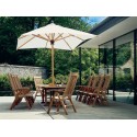 Barlow Tyrie Napoli 3.5m x 2.5m Telescopic Rectangular Parasol