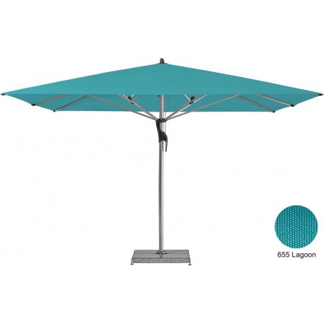 Glatz Fortello LED 4m x 3m Rectangular Parasol