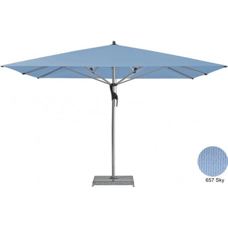 Glatz Fortello LED 4m x 3m Rectangular Parasol