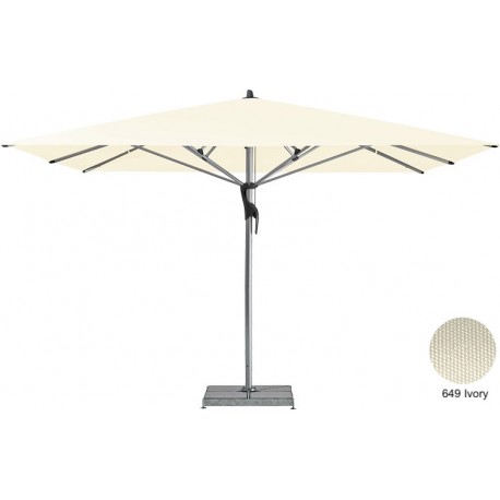 Glatz Fortello LED 3.0m x 3.0m Square Parasol