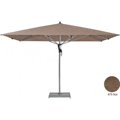 Glatz Fortello LED 3.0m x 3.0m Square Parasol