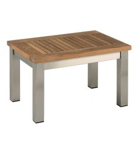 Barlow Tyrie Equinox Sun Lounger Side Table with Teak Top