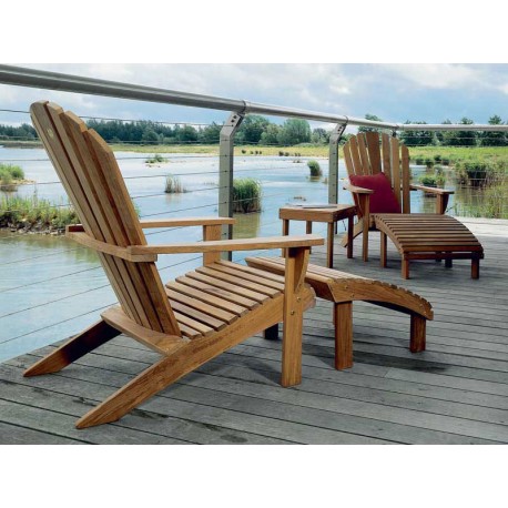Barlow Tyrie Adirondack Rectangular Side Table