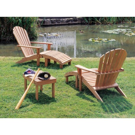 Barlow Tyrie Adirondack Rectangular Side Table
