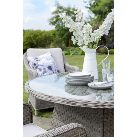 Kettler Charlbury 6 Seater Round Casual Dining Set