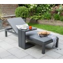 Kettler Elba Side Table Grey