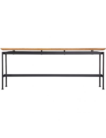 Barlow Tyrie Layout 160 Narrow Console Table - Forge Grey