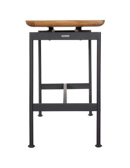 Barlow Tyrie Layout 160 Narrow Console Table - Forge Grey