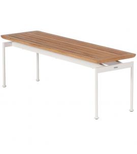 Barlow Tyrie Layout 130 Bench - Arctic White
