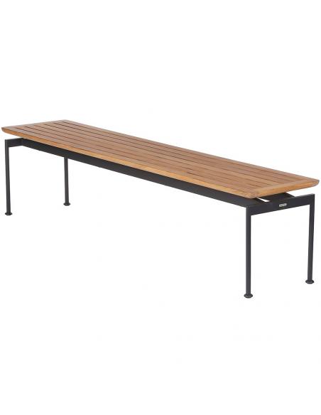Barlow Tyrie Layout 200 Bench - Forge Grey