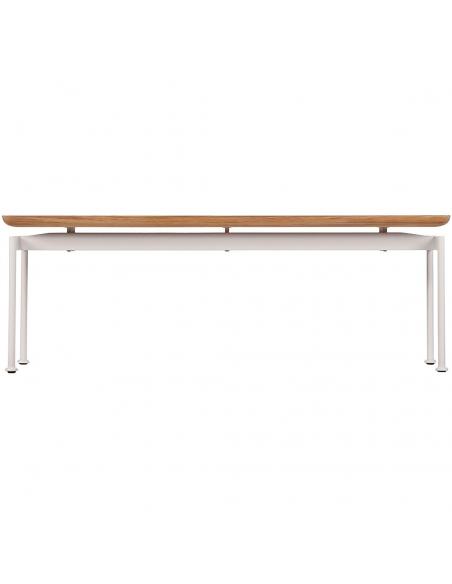 Barlow Tyrie Layout 200 Bench - Arctic White