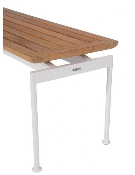 Barlow Tyrie Layout 200 Bench - Arctic White