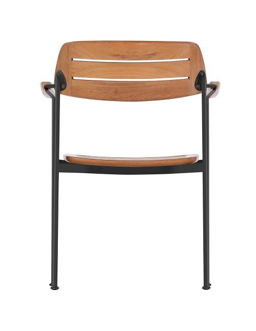 Barlow Tyrie Layout Stacking Armchair - Forge Grey
