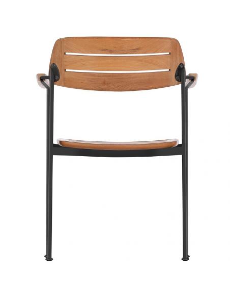 Barlow Tyrie Layout Stacking Armchair - Forge Grey