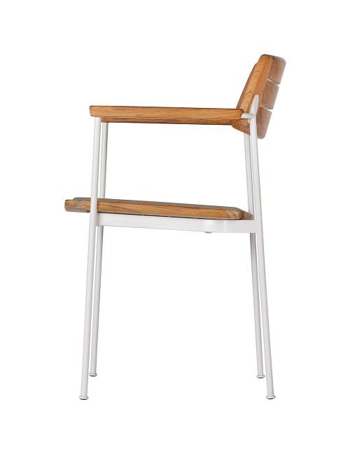 Barlow Tyrie Layout Stacking Armchair - Arctic White