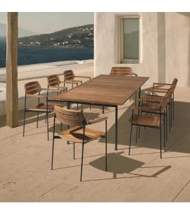 Barlow Tyrie Layout 8 Seater Dining Set