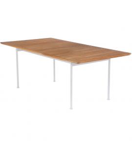 Barlow Tyrie Layout 200 Rectangular Table - Arctic White