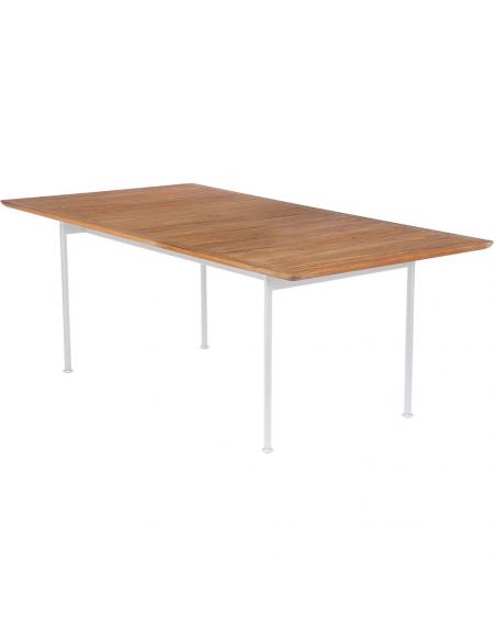 Barlow Tyrie Layout 200 Rectangular Table - Arctic White