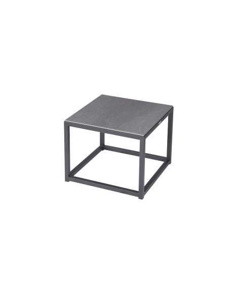 Barlow Tyrie Equinox 50cm Square Low Table (Graphite)