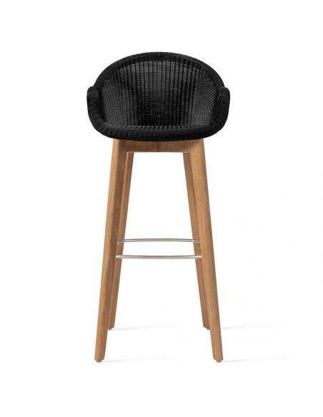 Vincent Sheppard Edgard Bar Stool Teak Base
