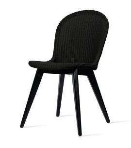Vincent Sheppard Yann Dining Chair Black Wood Base