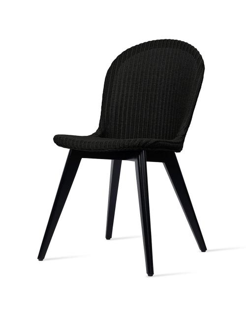 Vincent Sheppard Yann Dining Chair Black Wood Base