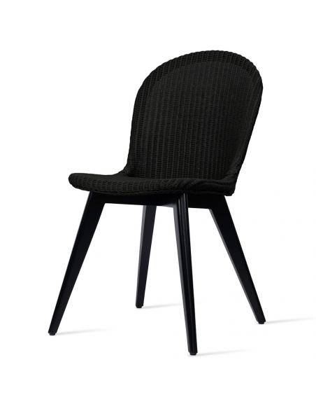 Vincent Sheppard Yann Dining Chair Black Wood Base