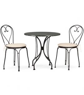 Neptune Boscombe Tea for Two Set - Black and Granite