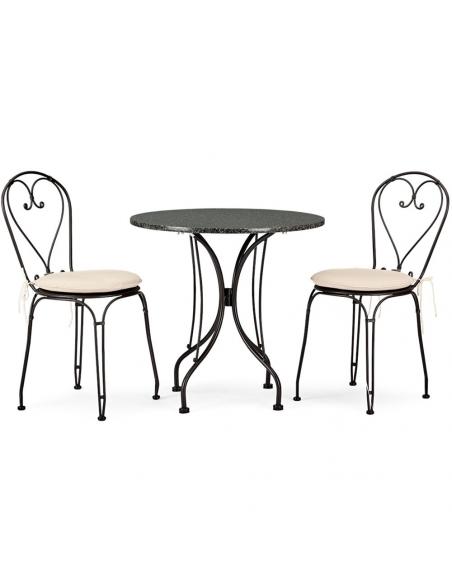 Neptune Boscombe Tea for Two Set - Black and Granite
