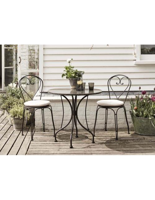 Neptune Boscombe Tea for Two Set - Black and Granite