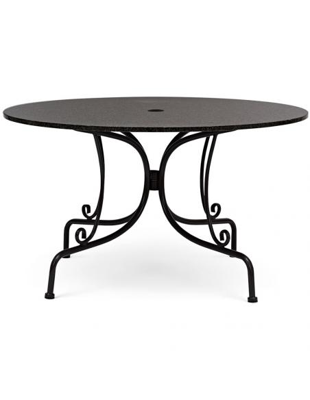 Neptune Boscombe 6 Seater Dining Set - Black and Granite