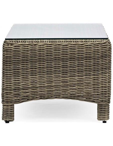 Neptune Compton-Purbeck Coffee table with Glass Top 