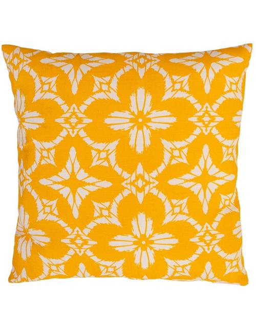 Alexander Rose Dalia Yellow Polyester Scatter Cushion