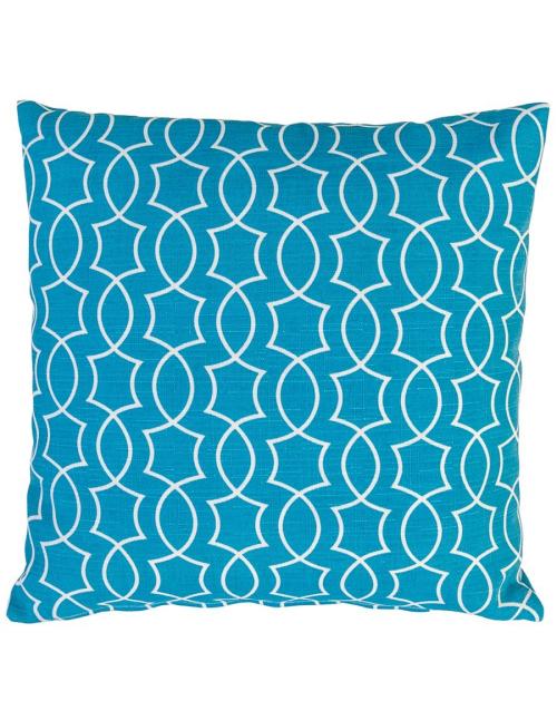 Alexander Rose Dalia Blue Polyester Scatter Cushion