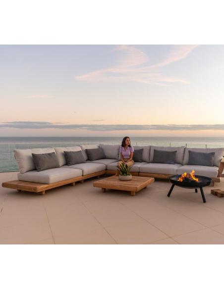 Alexander Rose Sorrento Mid Module with Extension Table