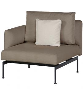 Barlow Tyrie Layout Single Seat with Single Low Arm – Forge Grey Frame