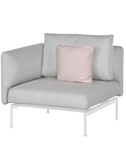 Barlow Tyrie Layout Single Seat with Single High Arm – Arctic White Frame