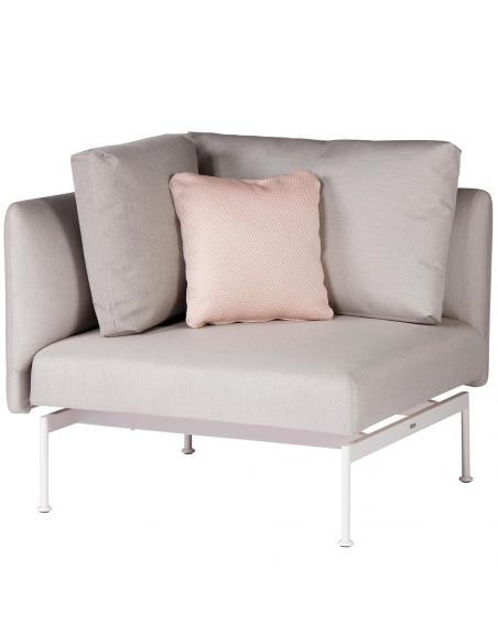 Barlow Tyrie Layout Corner Seat – Arctic White Frame