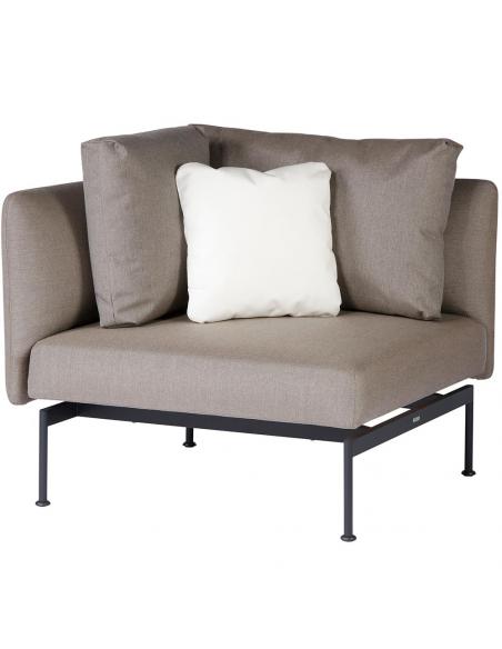 Barlow Tyrie Layout Corner Seat – Arctic White Frame