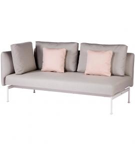 Barlow Tyrie Layout Double Corner Seat – Arctic White Frame