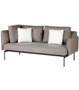 Barlow Tyrie Layout Double Corner Seat with Single Low Arm – Forge Grey Frame