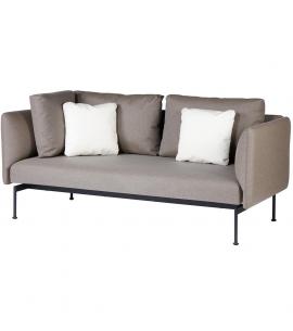 Barlow Tyrie Layout Double Corner Seat with Single High Arm – Forge Grey Frame