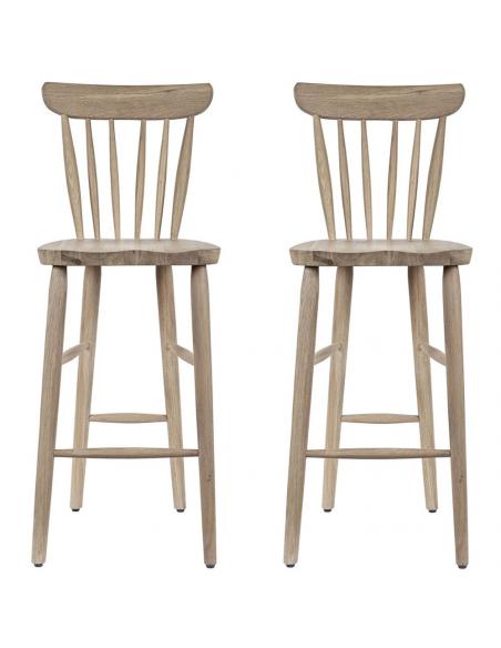 Neptune Wardley Natural Oak Stool
