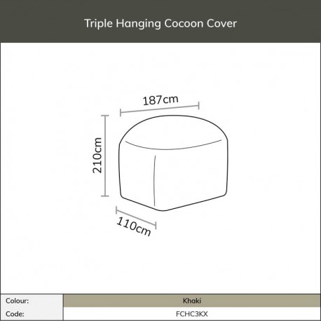 Bramblecrest Triple Hanging Cocoon Cover FCHC3KX