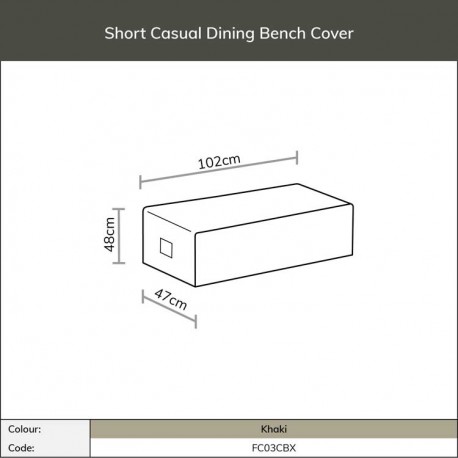 Bramblecrest Large Rectangle Fire Pit Set Covers  - Long Right CVLRMS1X