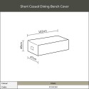 Bramblecrest Large Rectangle Fire Pit Set Covers  - Long Right CVLRMS1X