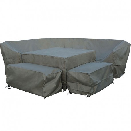 Bramblecrest Curved Corner Sofa Set Covers CVMS3X