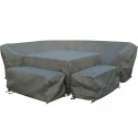 Bramblecrest Curved Corner Sofa Set Covers CVMS3X